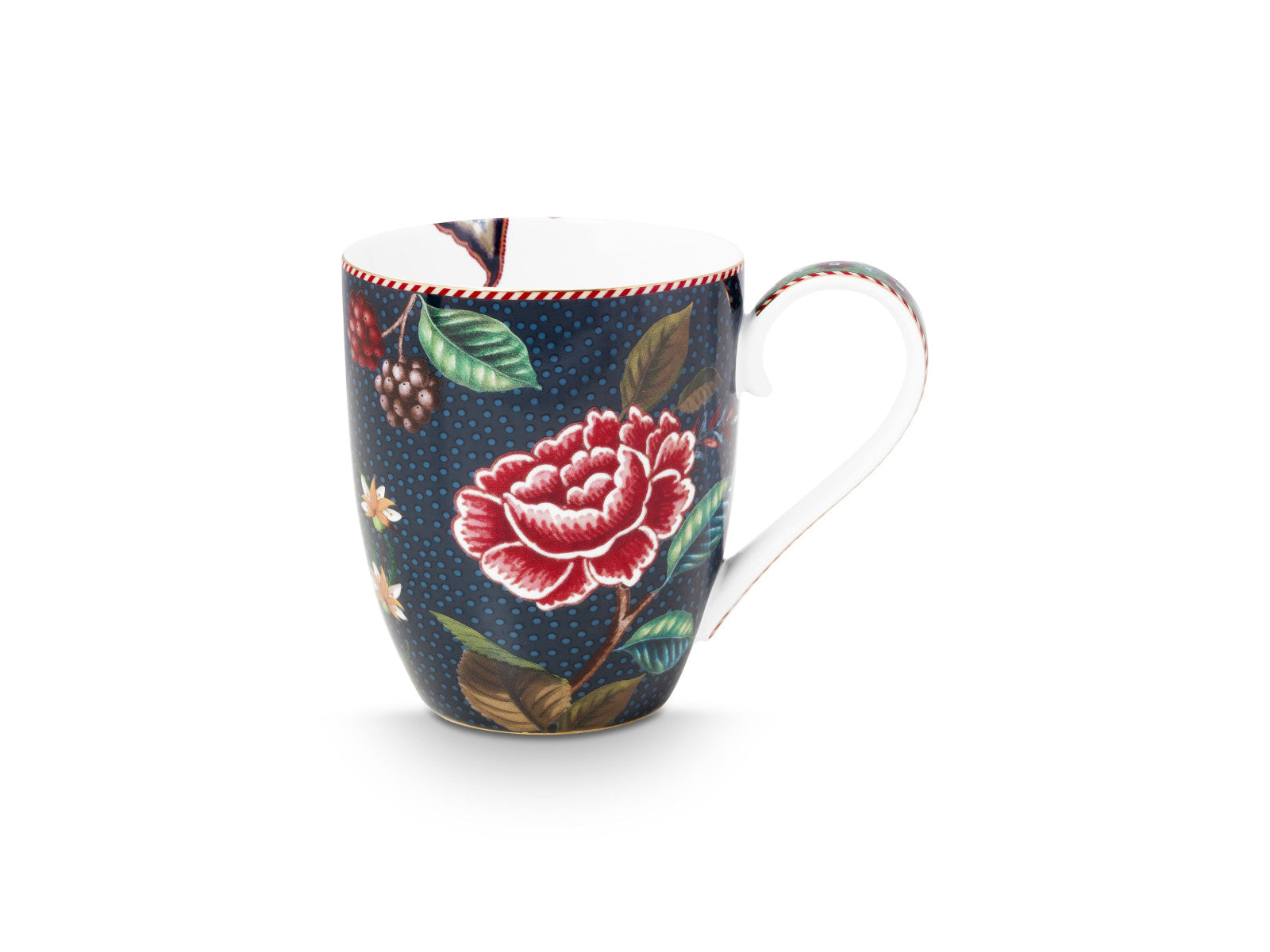 PIP STUDIO Berry Blues Henkelbecher XL 450ml Set2 - Produktbild 5