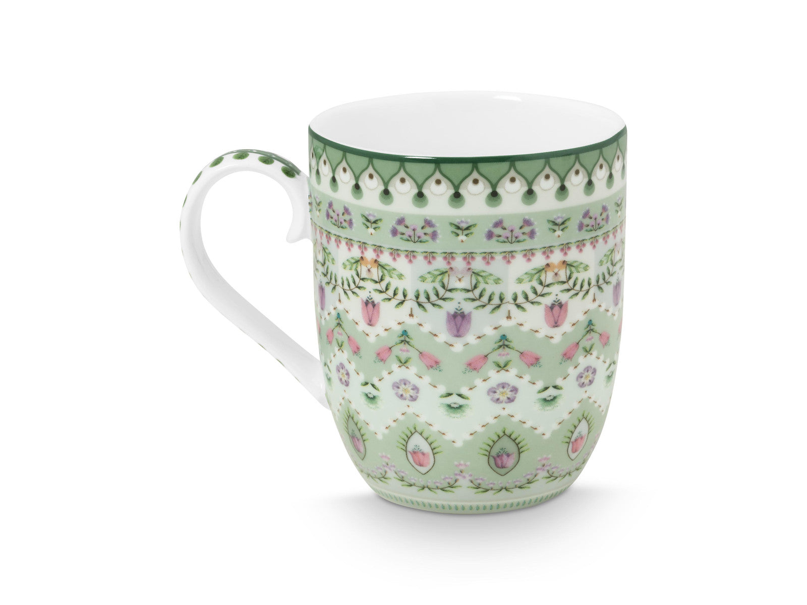 PIP STUDIO Lily & Lotus Moon Delight Light Green Becher Small 145ml - Produktbild 2