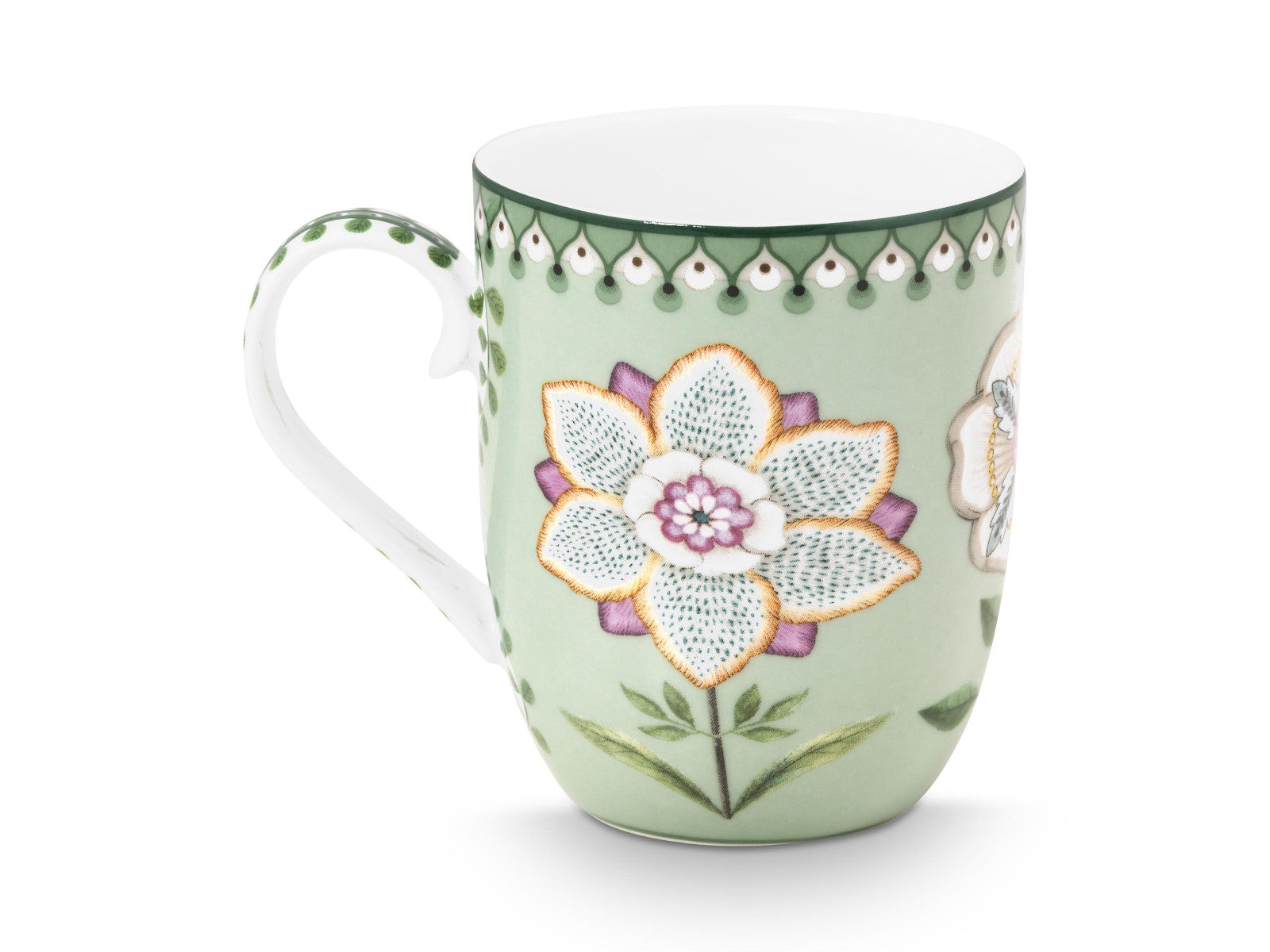 PIP STUDIO Lily&Lotus Light Green Becher Small 145ml - Produktbild 2