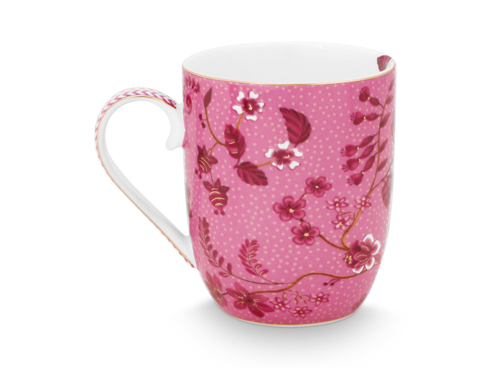 PIP STUDIO Jolie Flowers Pink Becher Small 145ml - Produktbild 2