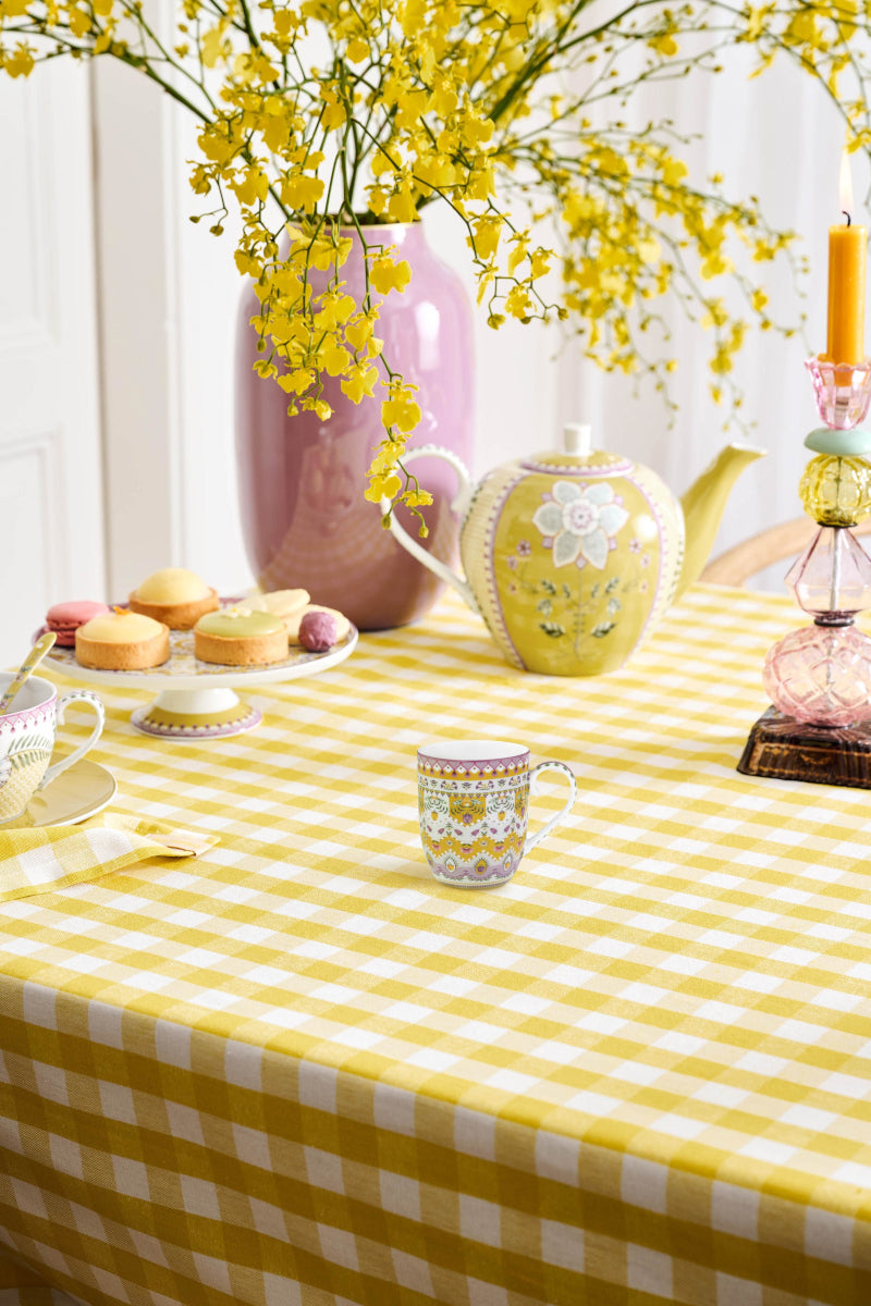 PIP STUDIO Lily&Lotus Moon Delight Yellow Small Henkelbecher 0,2l - Produktbild 4