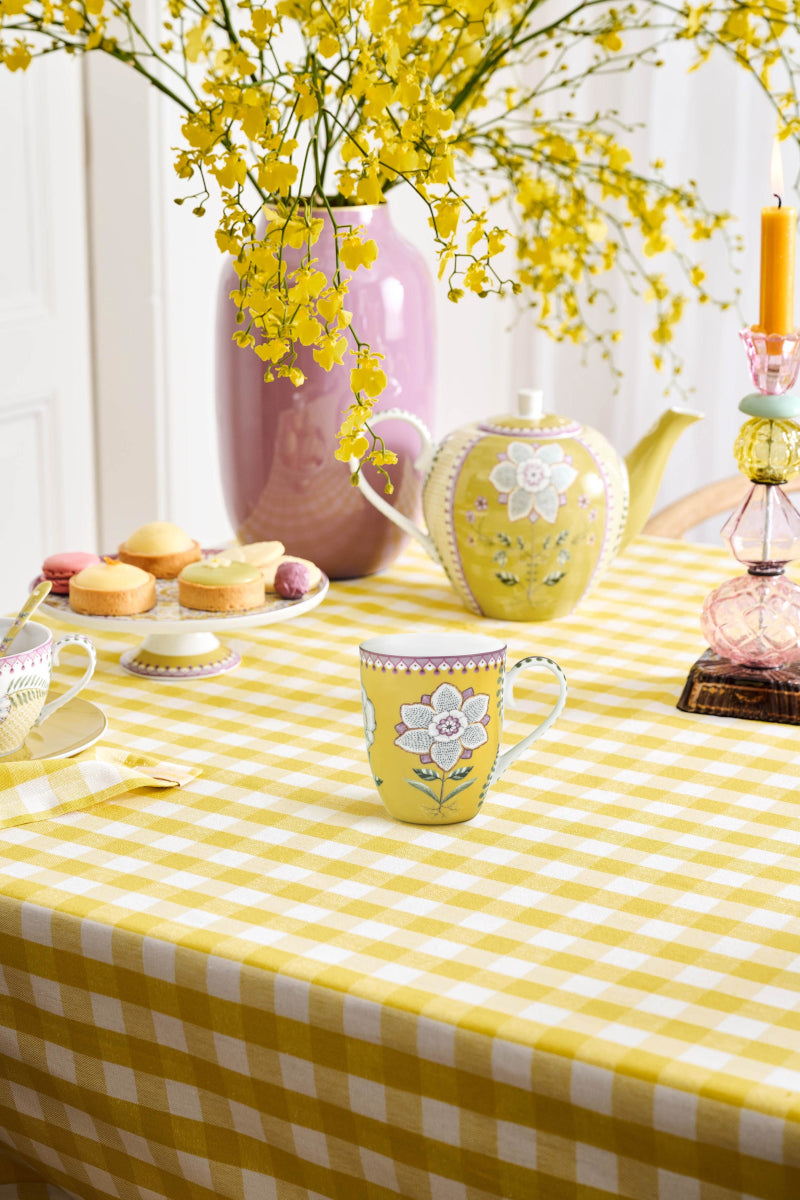 PIP STUDIO Lily&Lotus Yellow Large Henkelbecher 0,365l - Produktbild 4