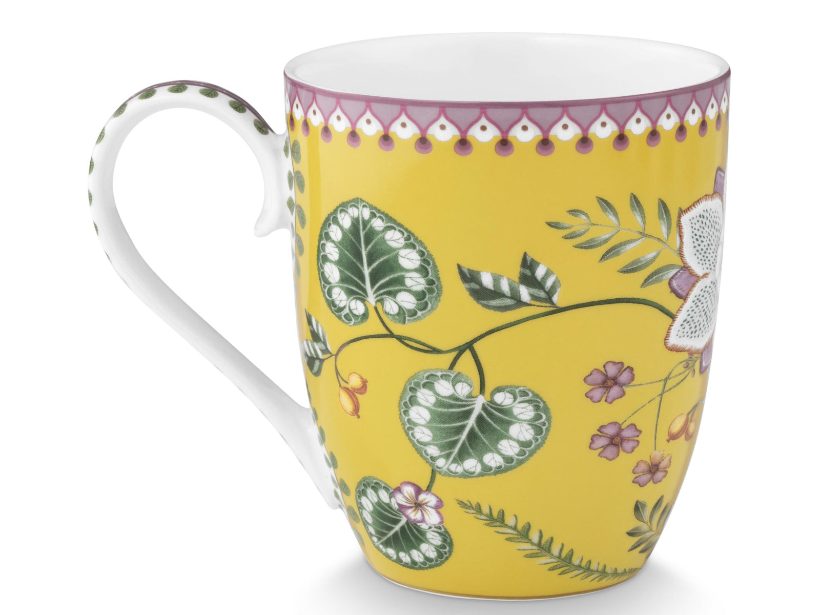 PIP STUDIO Lily&Lotus Yellow Henkelbecher XL 0,45l - Produktbild 2