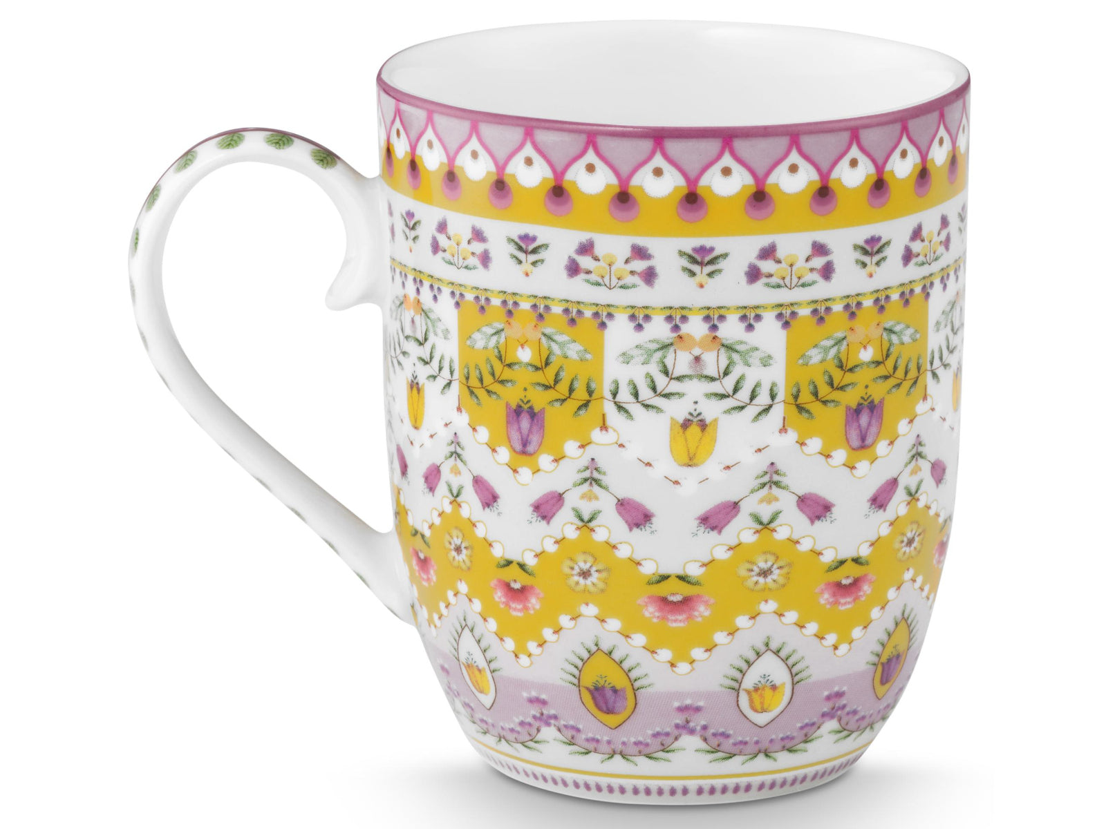 PIP STUDIO Lily&Lotus Yellow Henkelbecher Small 0,2l Set2 - Produktbild 4