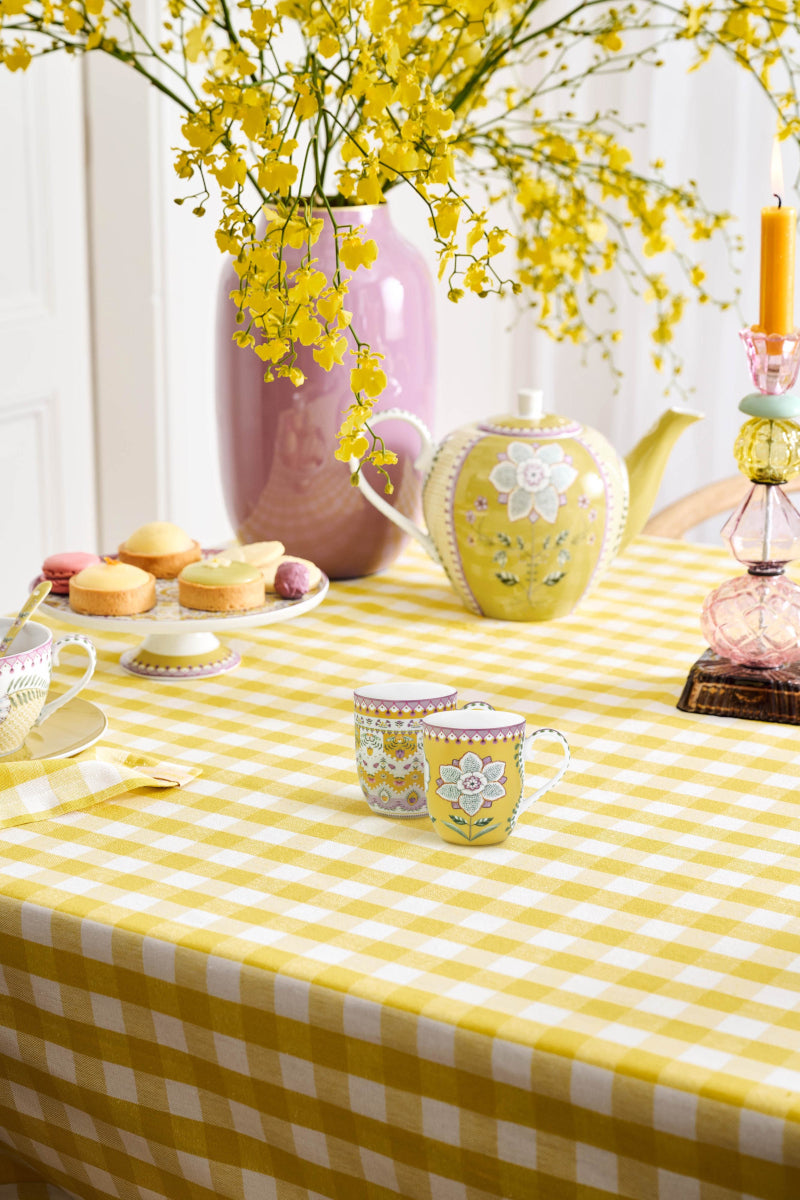 PIP STUDIO Lily&Lotus Yellow Henkelbecher Small 0,2l Set2 - Produktbild 9
