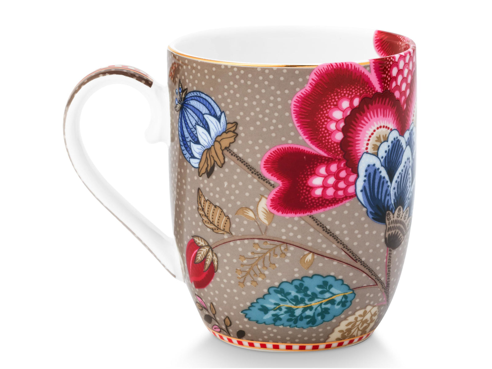 PIP STUDIO Blooming Tales Fantasy Khaki Henkelbecher Small 0,2l - Produktbild 2