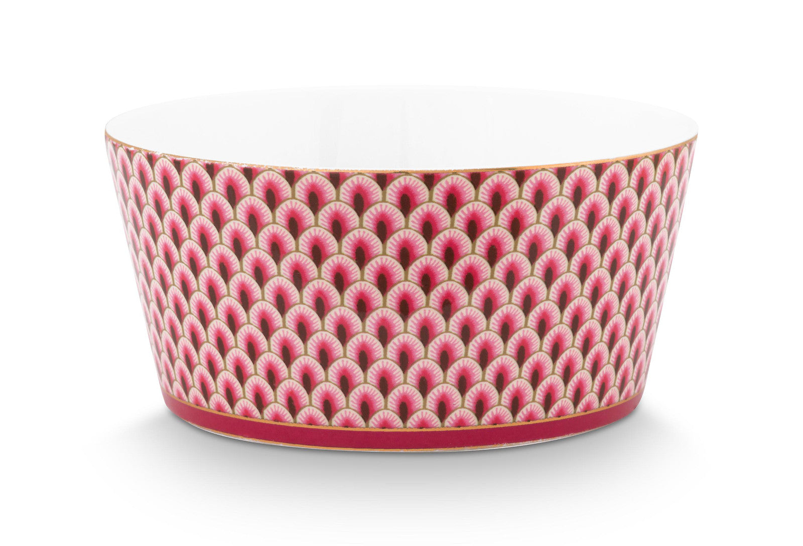 PIP STUDIO Flower Festival Oriental Geschenkset Schalen dark pink 12cm - Produktbild 9