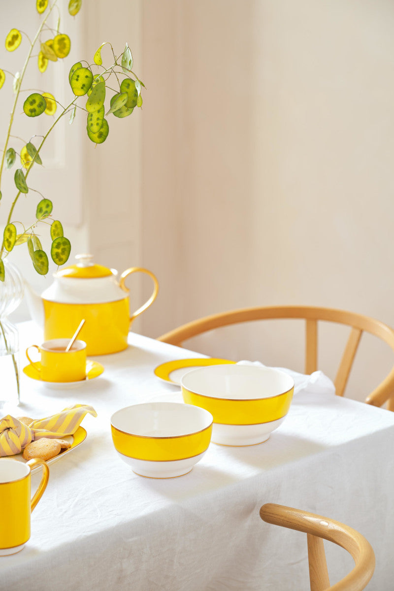 PIP STUDIO Chique Bowl gold-gelb 20,5 cm - Produktbild 3
