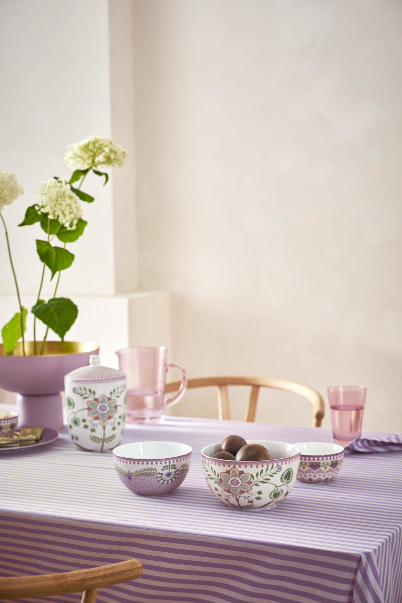 PIP STUDIO Lily&Lotus Bowl weiss/bunt 18cm - Produktbild 4