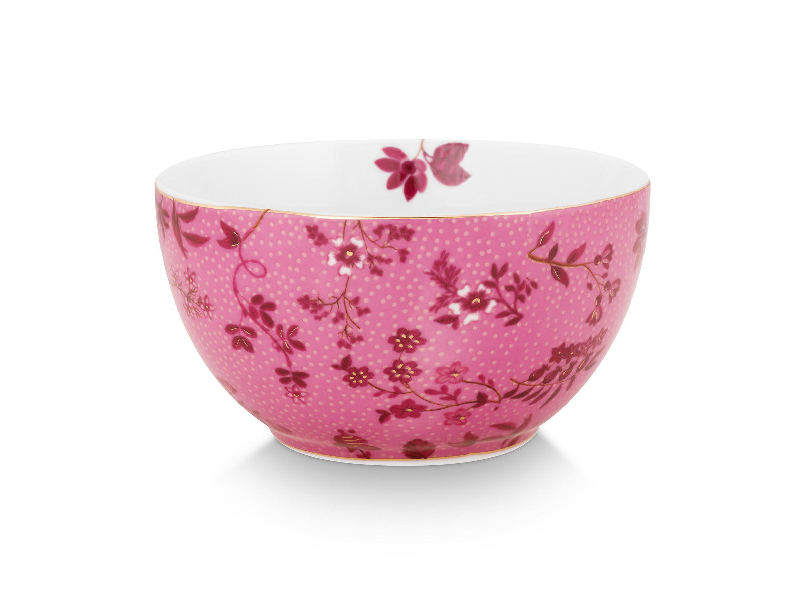 PIP STUDIO Jolie Flowers Pink Bowl 12cm - Produktbild 2