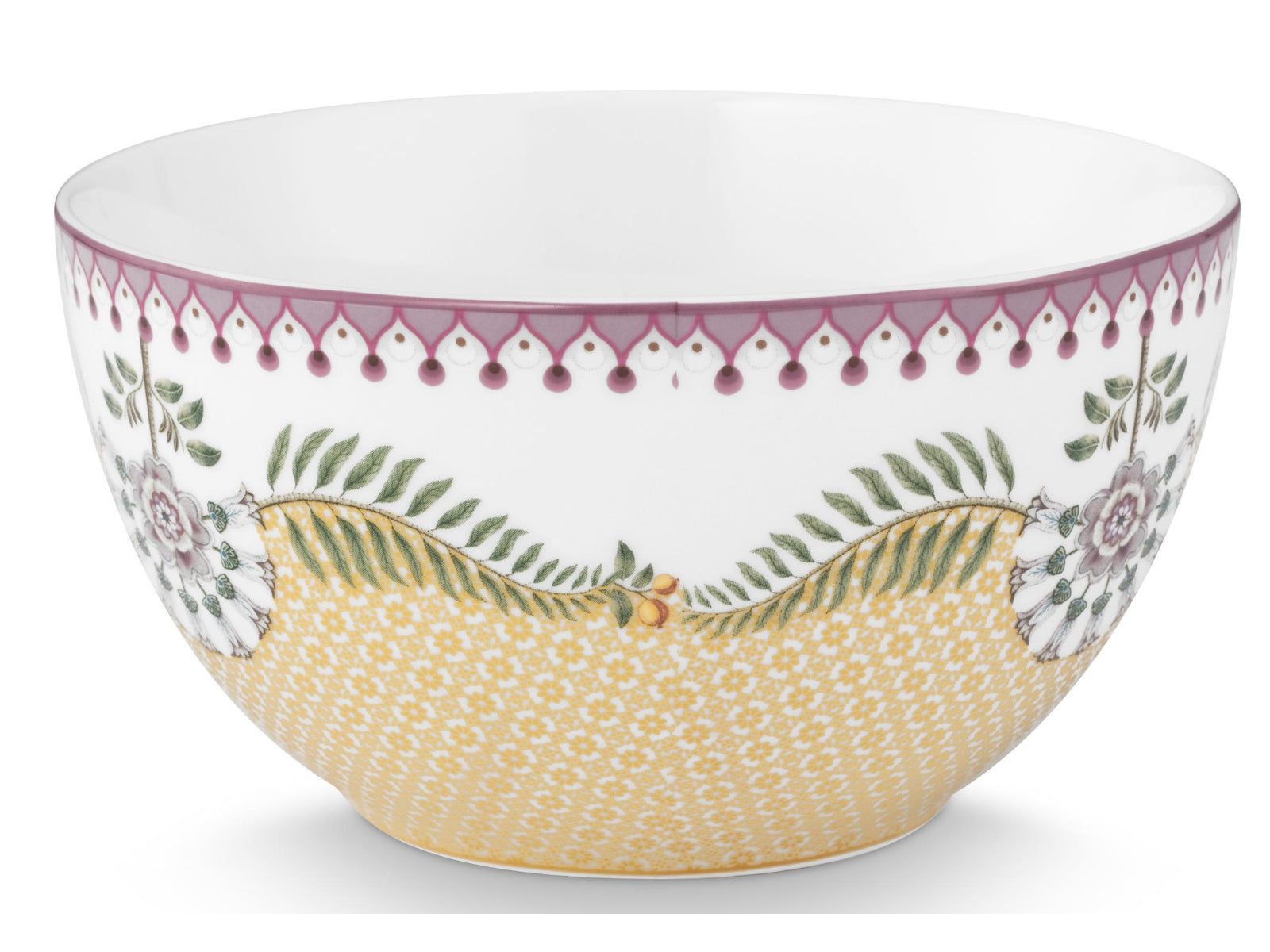 PIP STUDIO Lily&Lotus Tiles Yellow Bowl 15cm - Produktbild 2