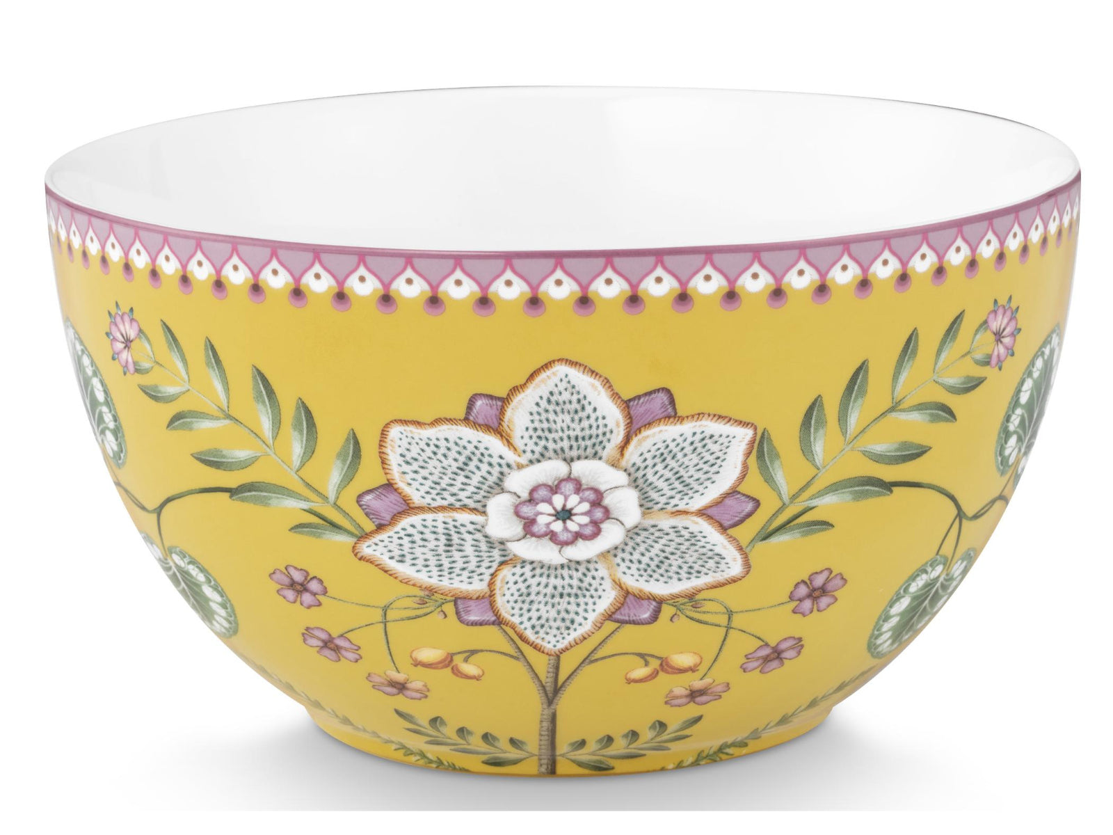PIP STUDIO Lily&Lotus Yellow Bowl 18cm