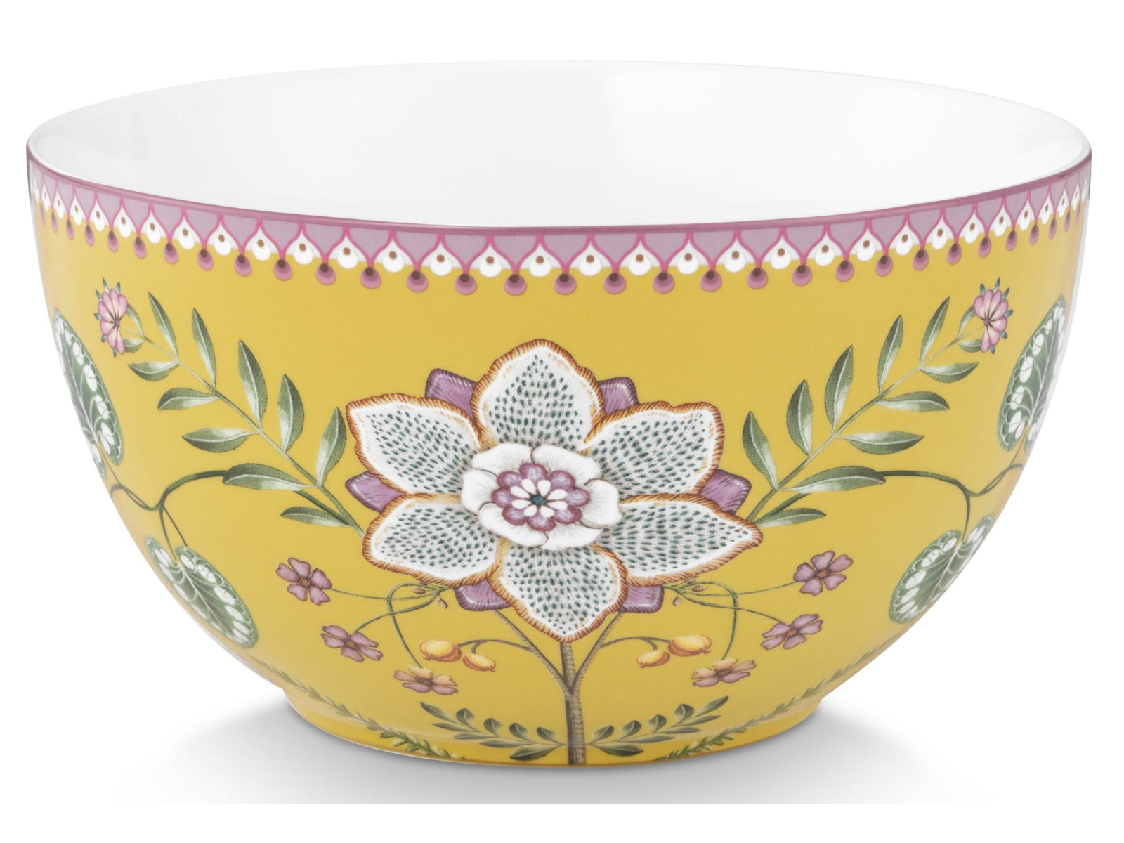 PIP STUDIO Lily&Lotus Yellow Bowl 18cm - Produktbild 2