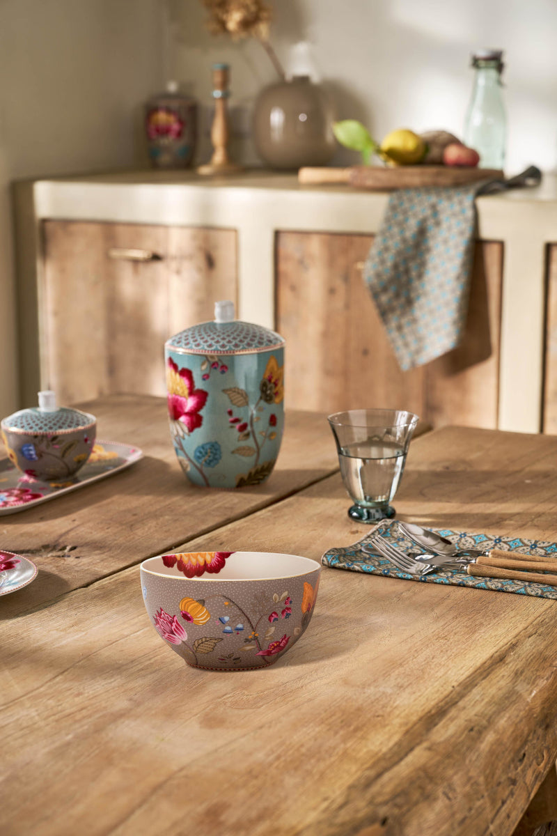 PIP STUDIO Blooming Tales Fantasy Khaki Bowl 15cm - Produktbild 4