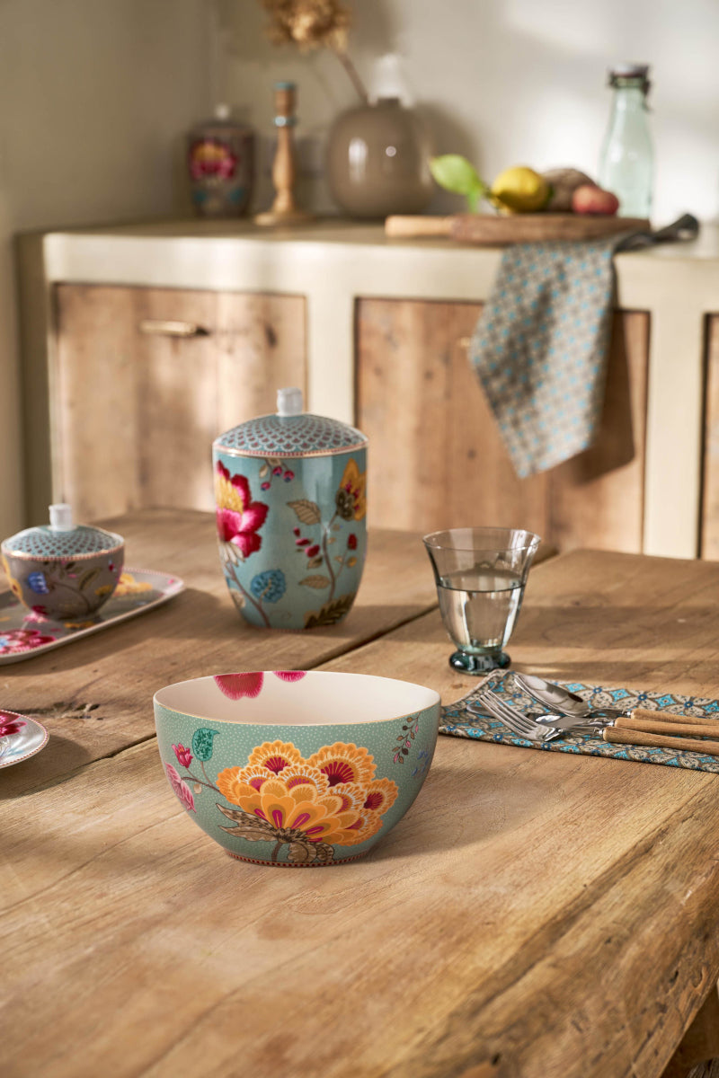 PIP STUDIO Blooming Tales Fantasy Blue Bowl 18cm - Produktbild 4