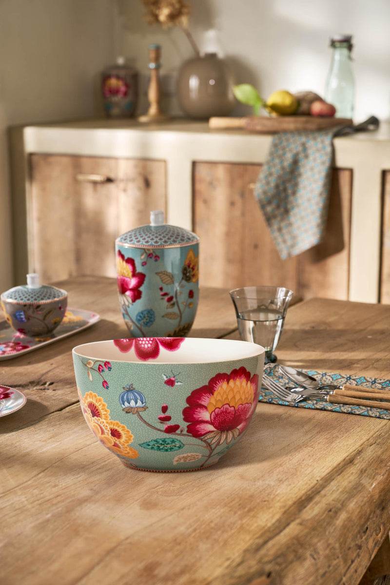 PIP STUDIO Blooming Tales Fantasy Blue Bowl 23cm - Produktbild 4