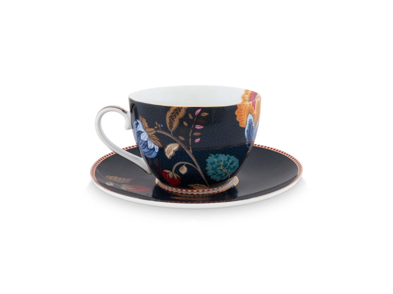 PIP STUDIO Fantasy Denim Blue Tasse mit Untertasse 280ml Set6 - Produktbild 2