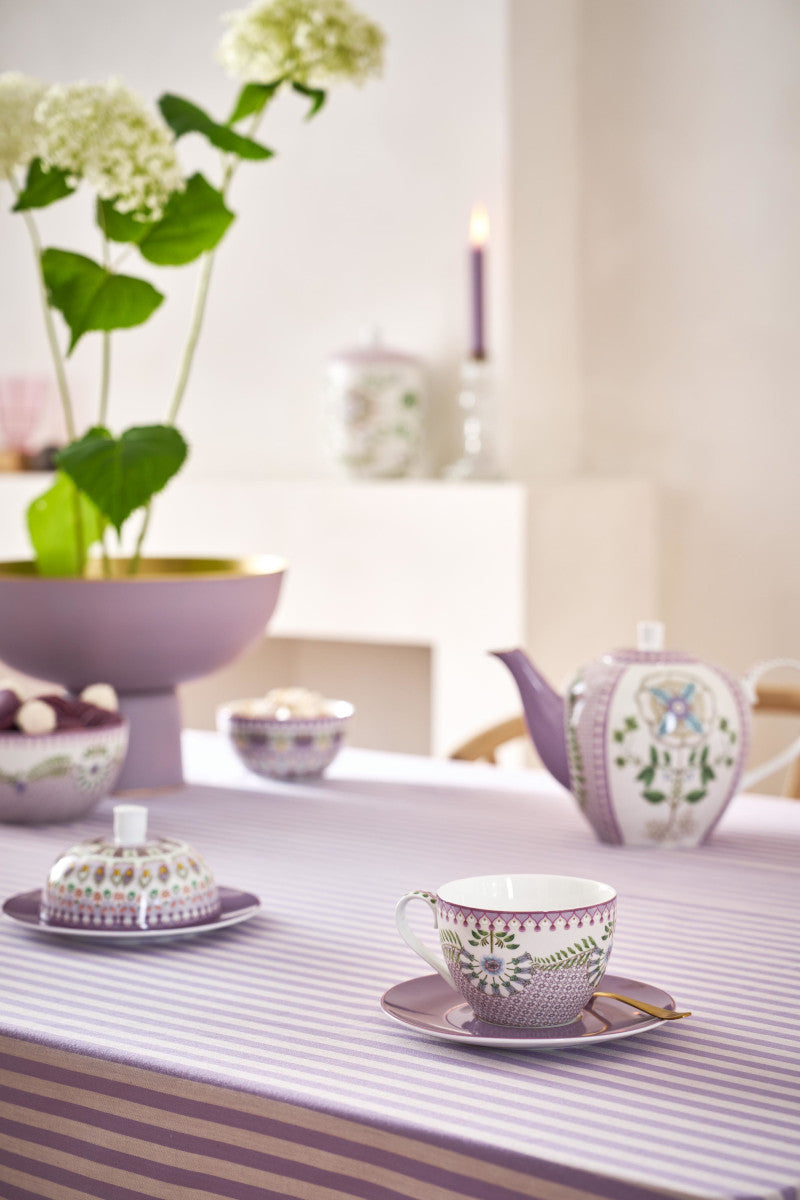 PIP STUDIO Lily/Lotus Tasse m.U. lila 280ml 4tlg - Produktbild 5