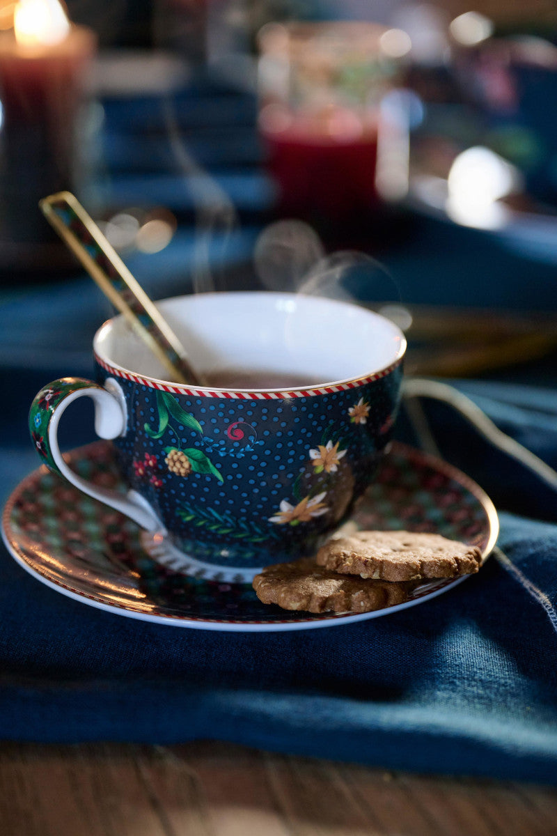 PIP STUDIO Berry Blues Kaffeetasse m.U. blau 280ml Set2 - Produktbild 7