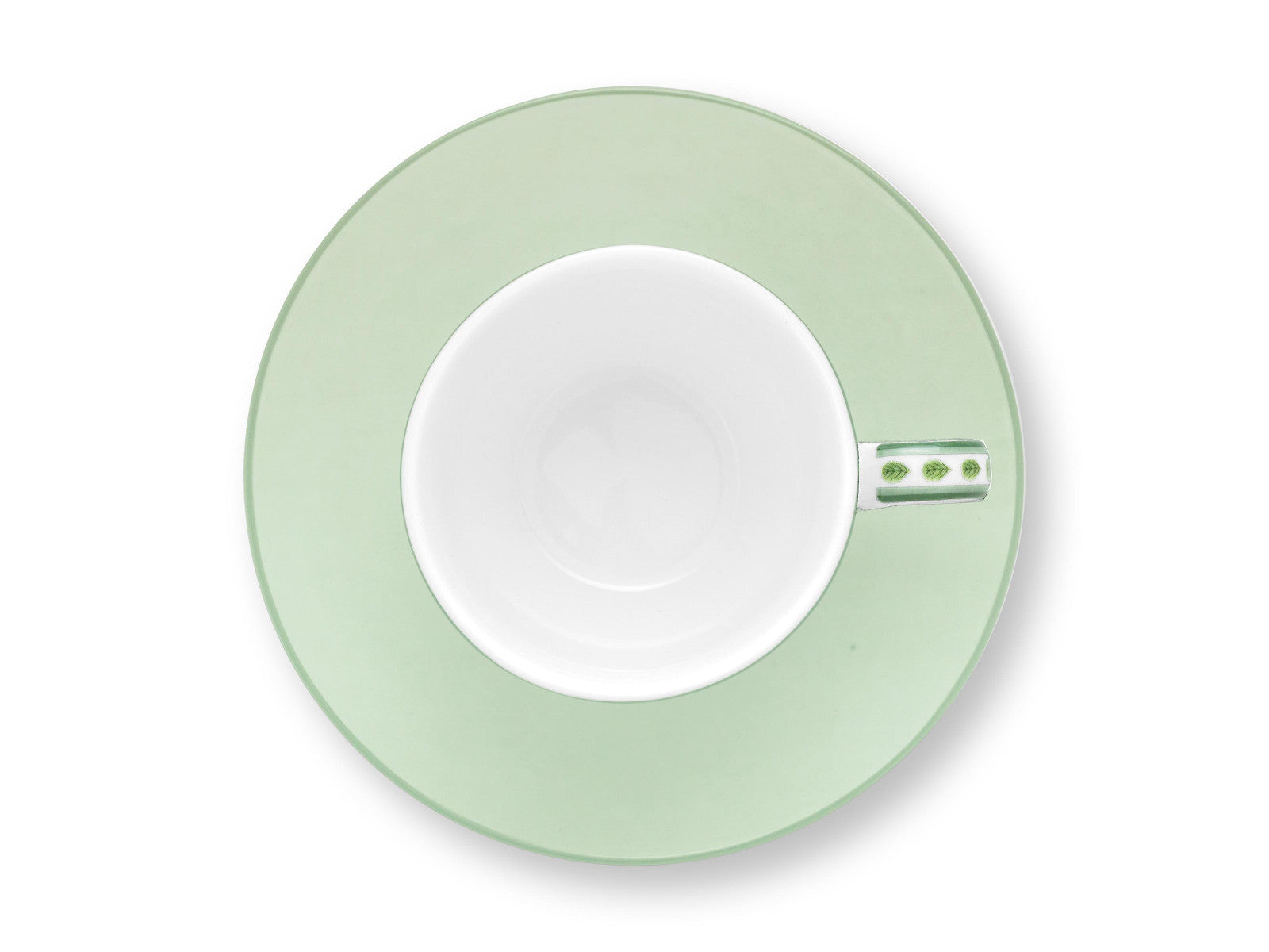 PIP STUDIO  Lily&Lotus Moon Delight Light Green Espressotasse mit Untertasse 120ml - Produktbild 3
