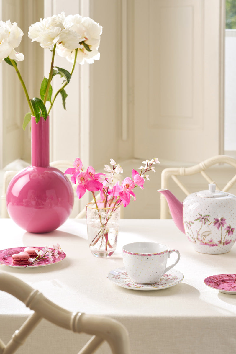 PIP STUDIO Jolie Dots Gold Pink Tasse mit Untertasse 280ml - Produktbild 6