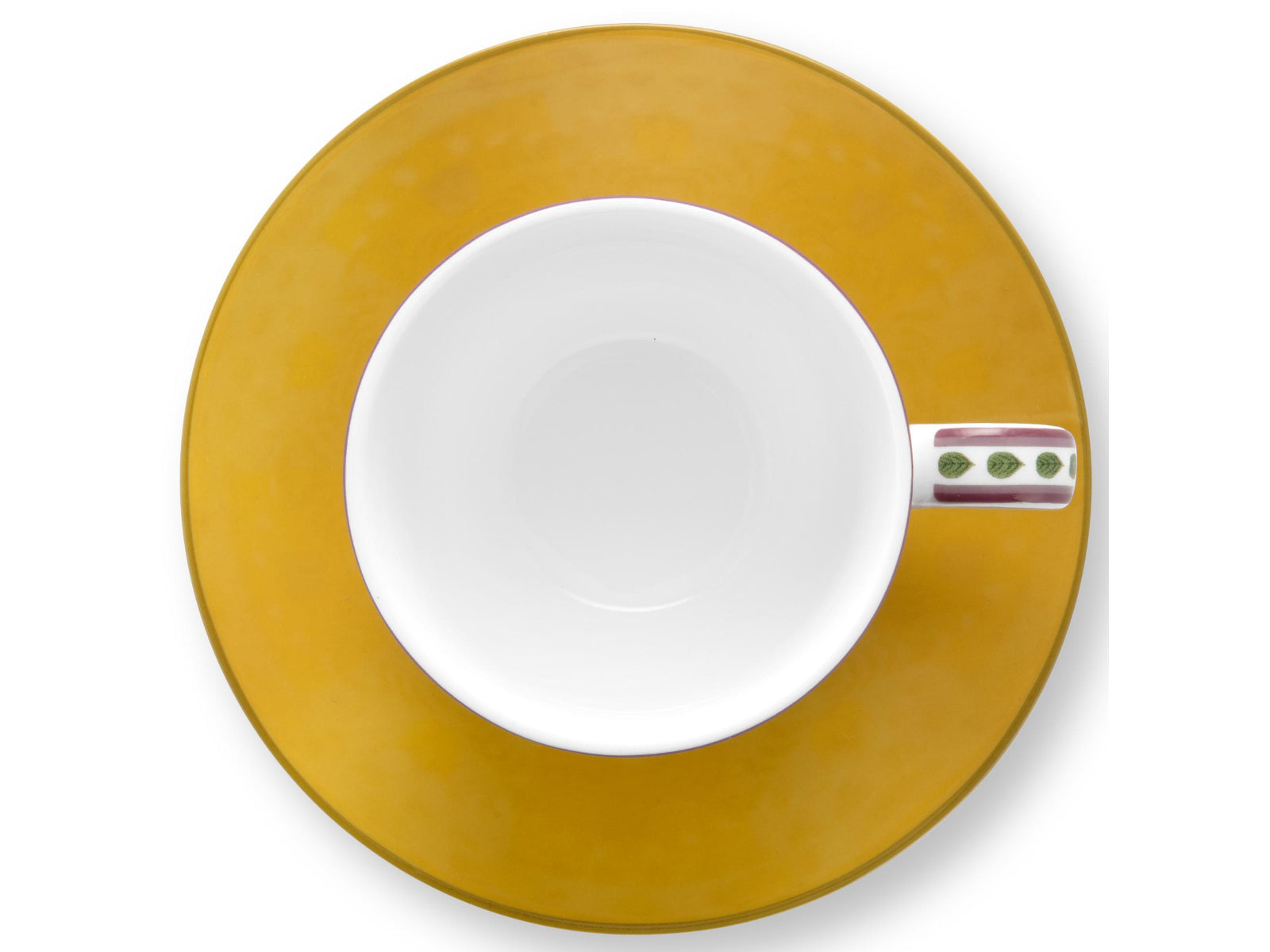 PIP STUDIO Lily&Lotus Moon Delight Yellow Espressotasse mit Untertasse 0,12l - Produktbild 3