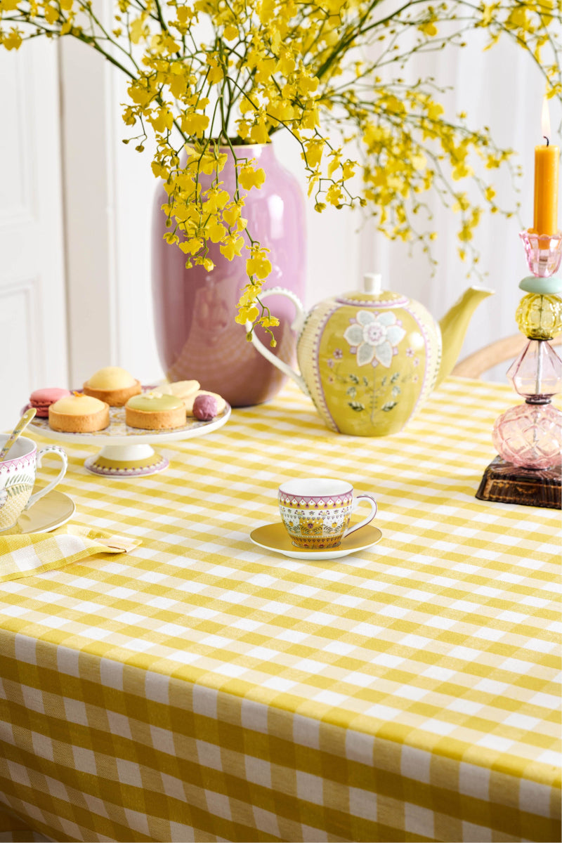 PIP STUDIO Lily&Lotus Moon Delight Yellow Espressotasse mit Untertasse 0,12l - Produktbild 4
