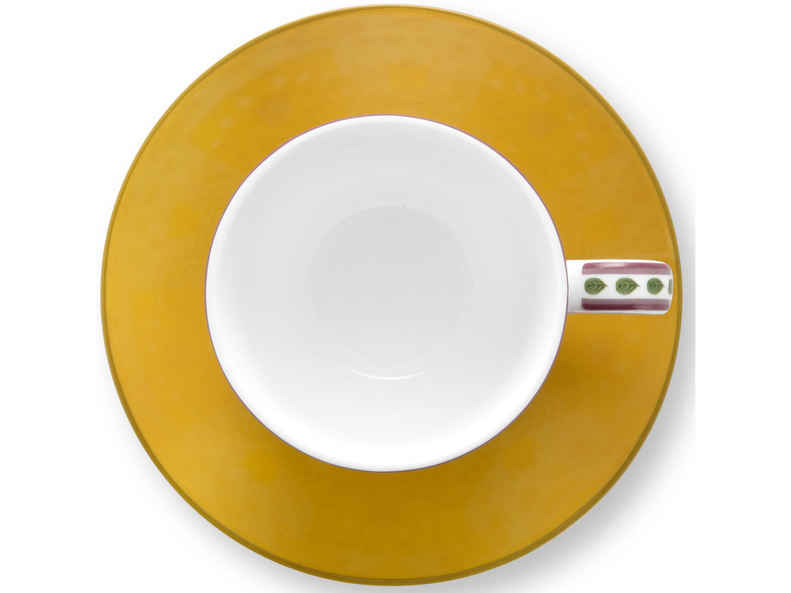 PIP STUDIO Lily&Lotus Yellow Espressotasse mit Untertasse 0,12l Set2 - Produktbild 5