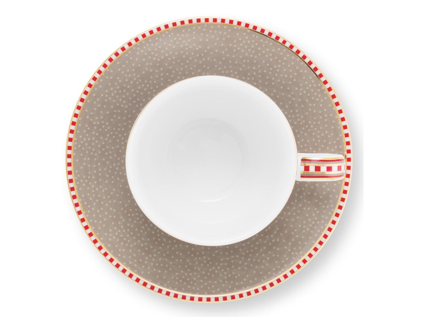PIP STUDIO Blooming Tales Khaki Espressotasse mit Untertasse 0,12l - Produktbild 2