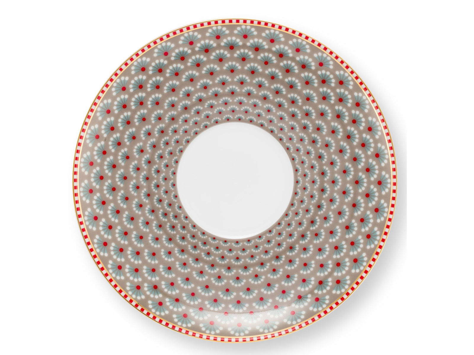 PIP STUDIO Blooming Tales Khaki Tasse mit Untertasse 0,3l - Produktbild 4
