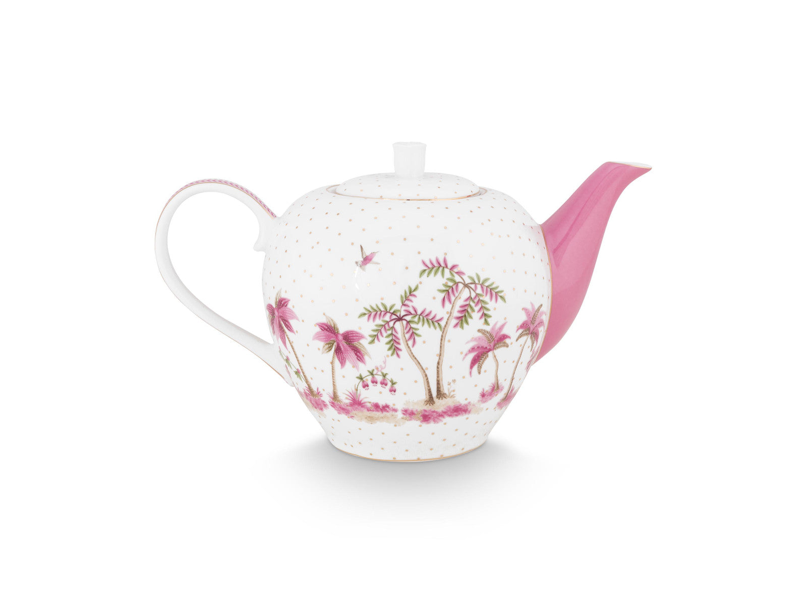 PIP STUDIO Jolie Dots Gold Pink Teekanne 1,6l - Produktbild 2