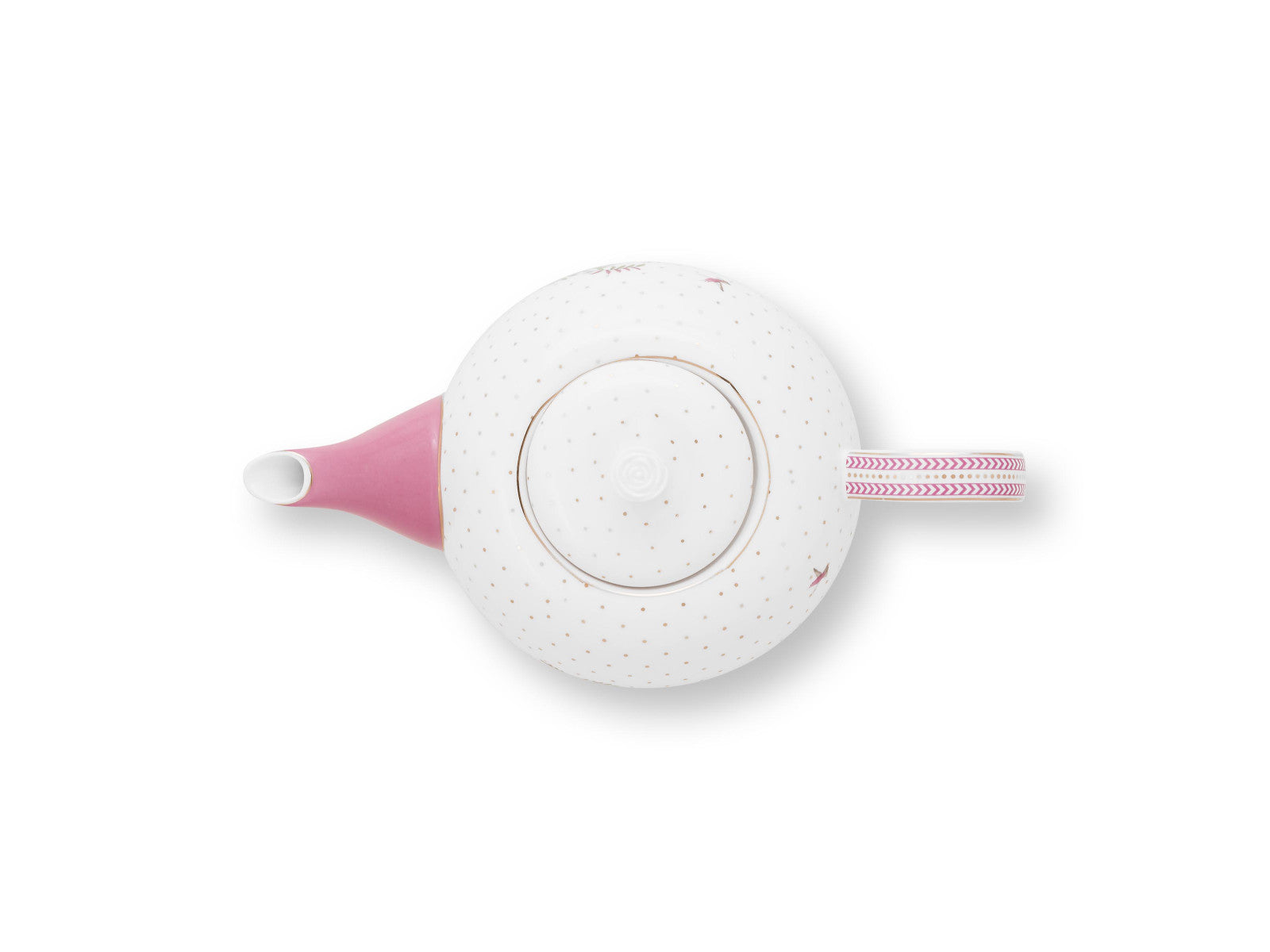 PIP STUDIO Jolie Dots Gold Pink Teekanne 1,6l - Produktbild 3