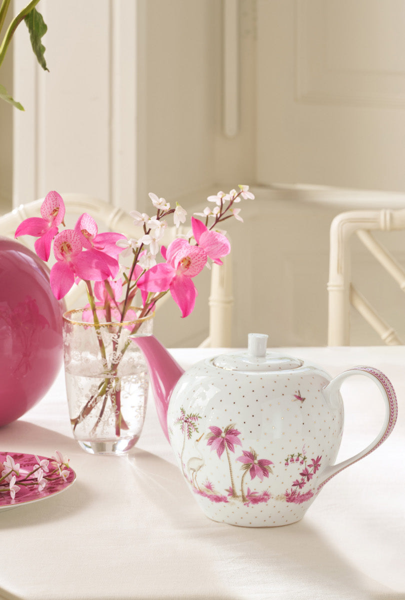 PIP STUDIO Jolie Dots Gold Pink Teekanne 1,6l - Produktbild 4
