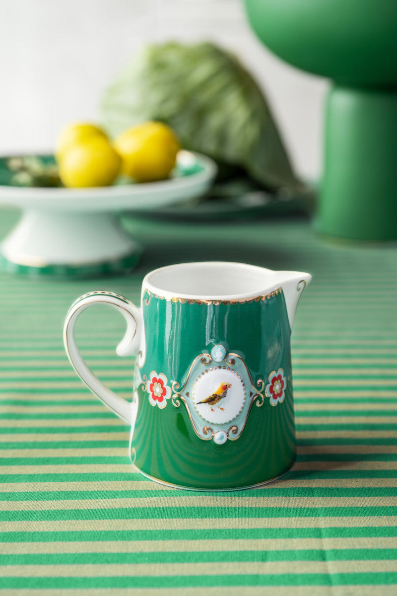 PIP STUDIO Love Birds Medallion Krug grün 270ml - Produktbild 4