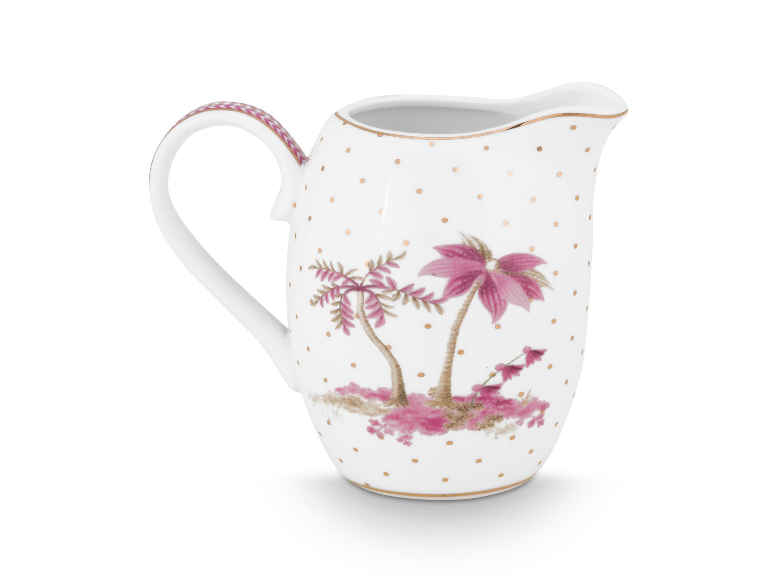 PIP STUDIO Jolie Dots Gold Pink Krug 250ml - Produktbild 2