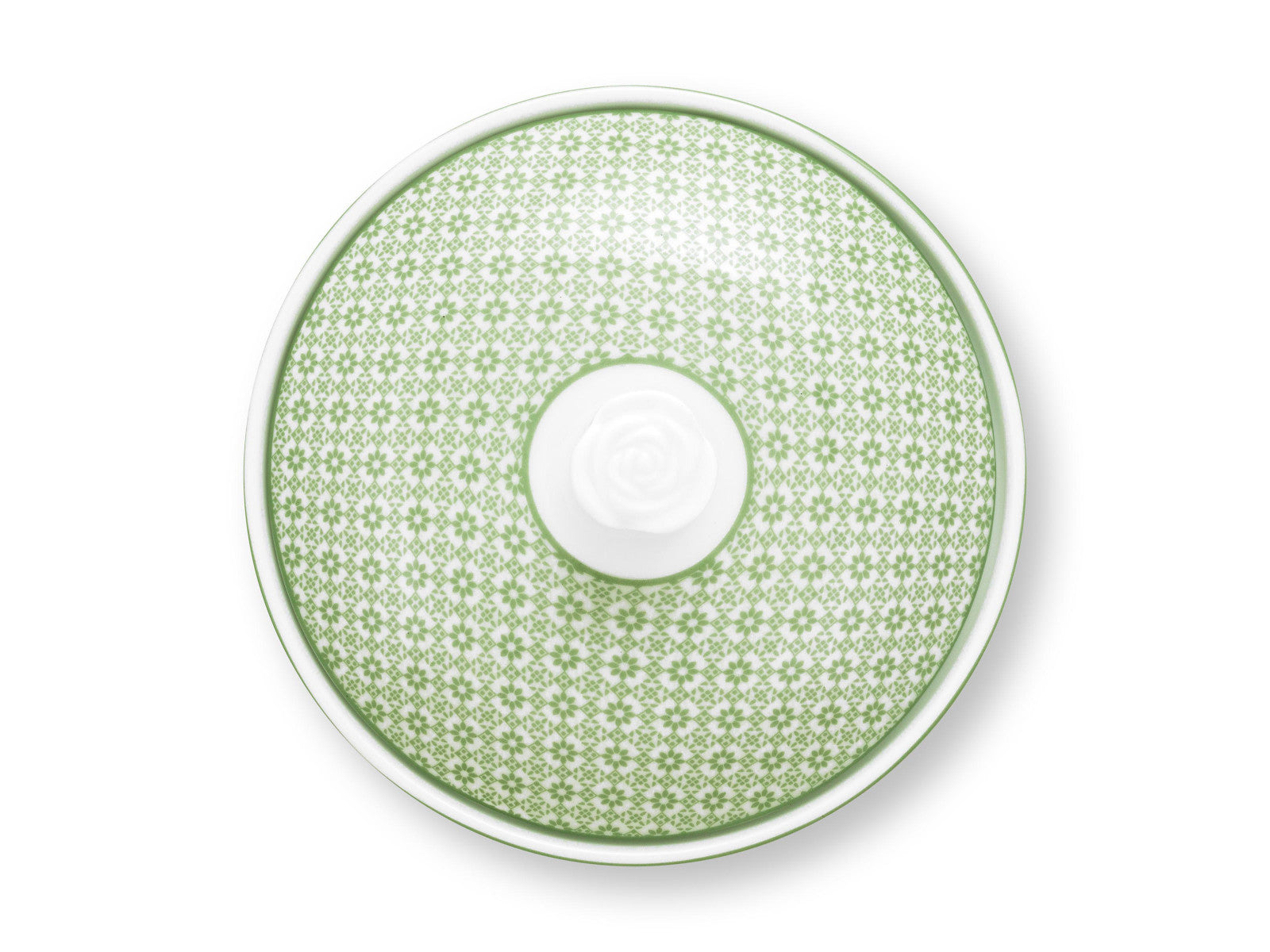 PIP STUDIO Lily&Lotus Tiles Light Green Zuckerdose 300ml - Produktbild 3