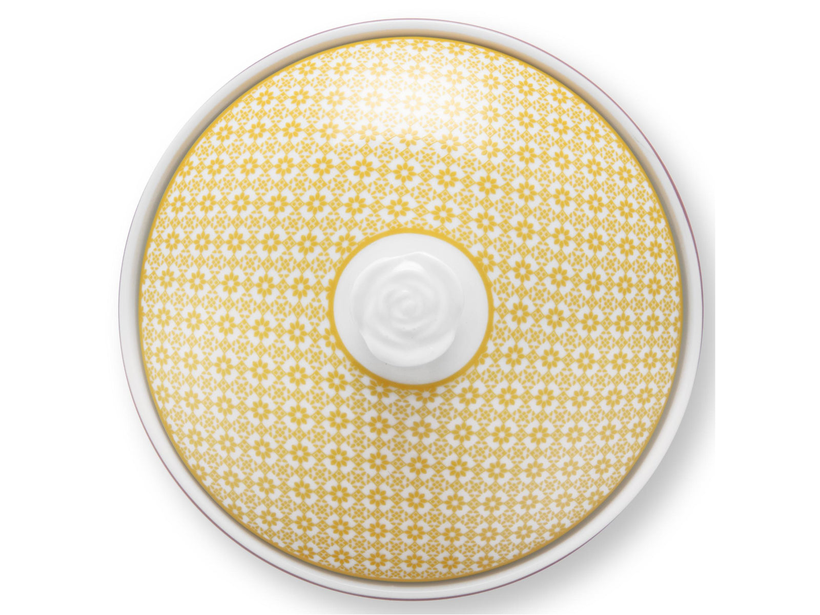 PIP STUDIO Lily&Lotus Tiles Yellow Zuckerdose 0,3l - Produktbild 2