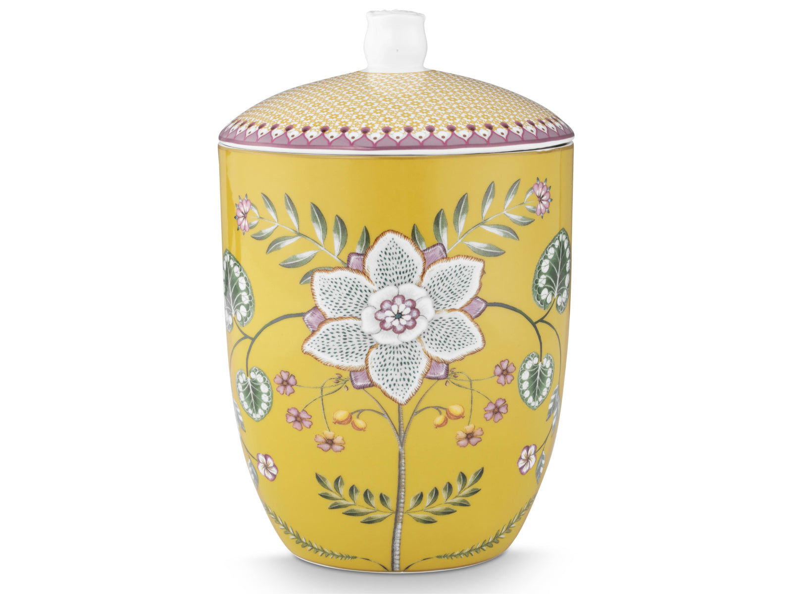 PIP STUDIO Lily&Lotus Yellow Aufbewahrungsdose 1,5l - Produktbild 2