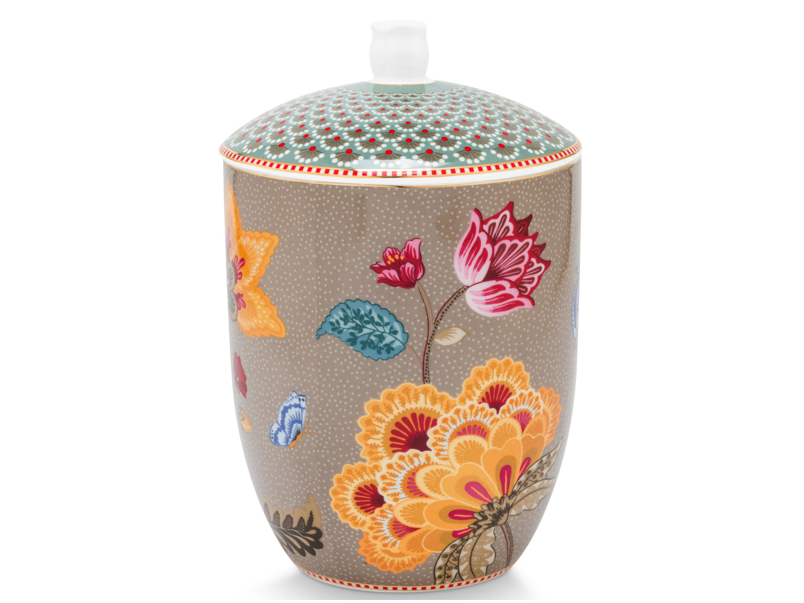 PIP STUDIO Blooming Tales Fantasy Khaki Aufbewahrungsdose 1,5l - Produktbild 2