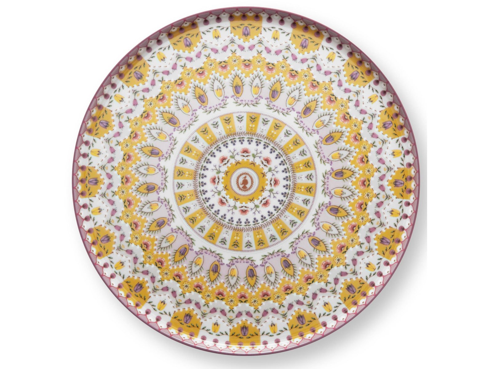 PIP STUDIO Lily&Lotus Moon Delight Yellow mini Kuchenplatte 21cm - Produktbild 2