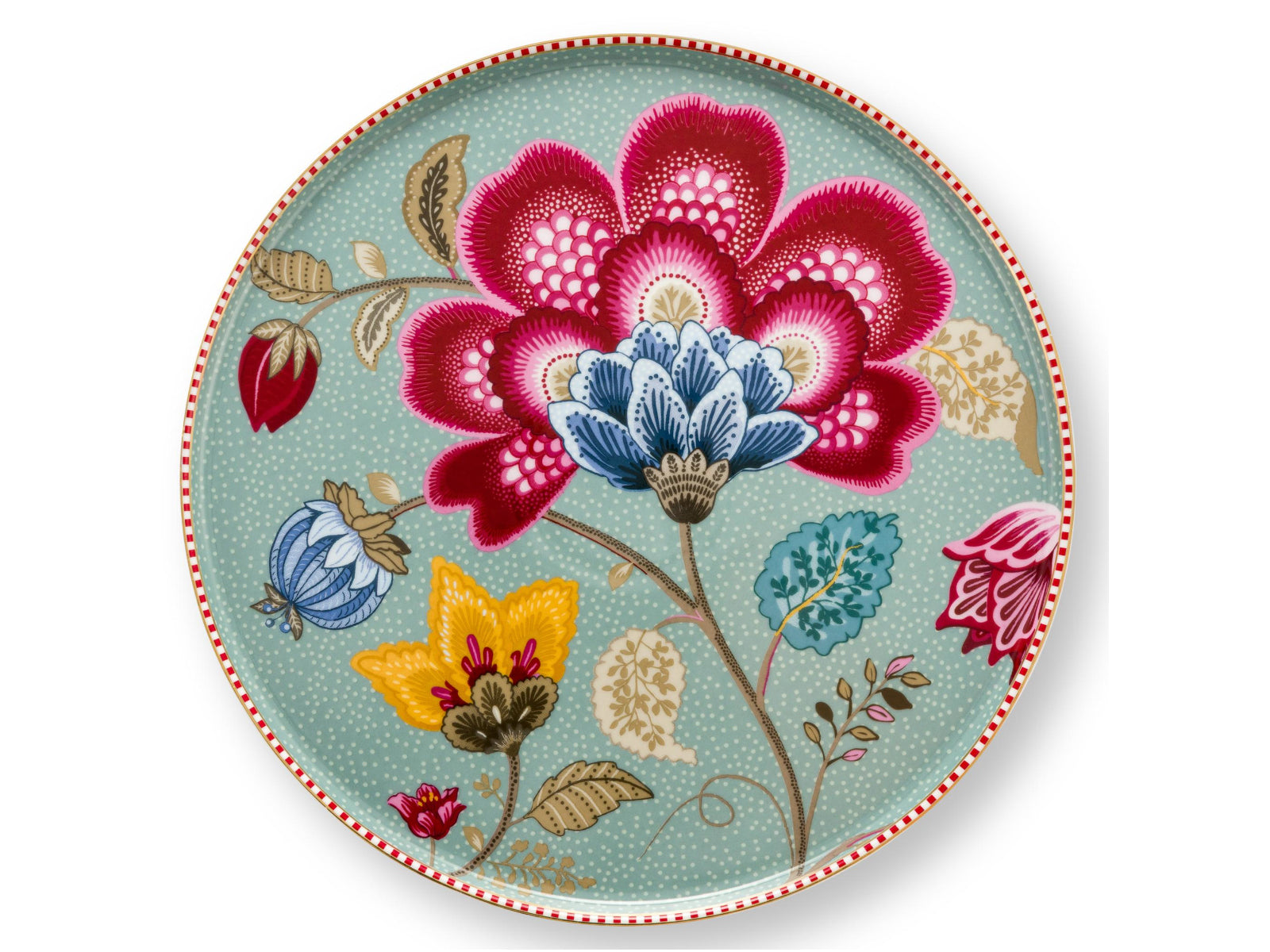PIP STUDIO Blooming Tales Fantasy Blue mini Kuchenplatte 21cm - Produktbild 2