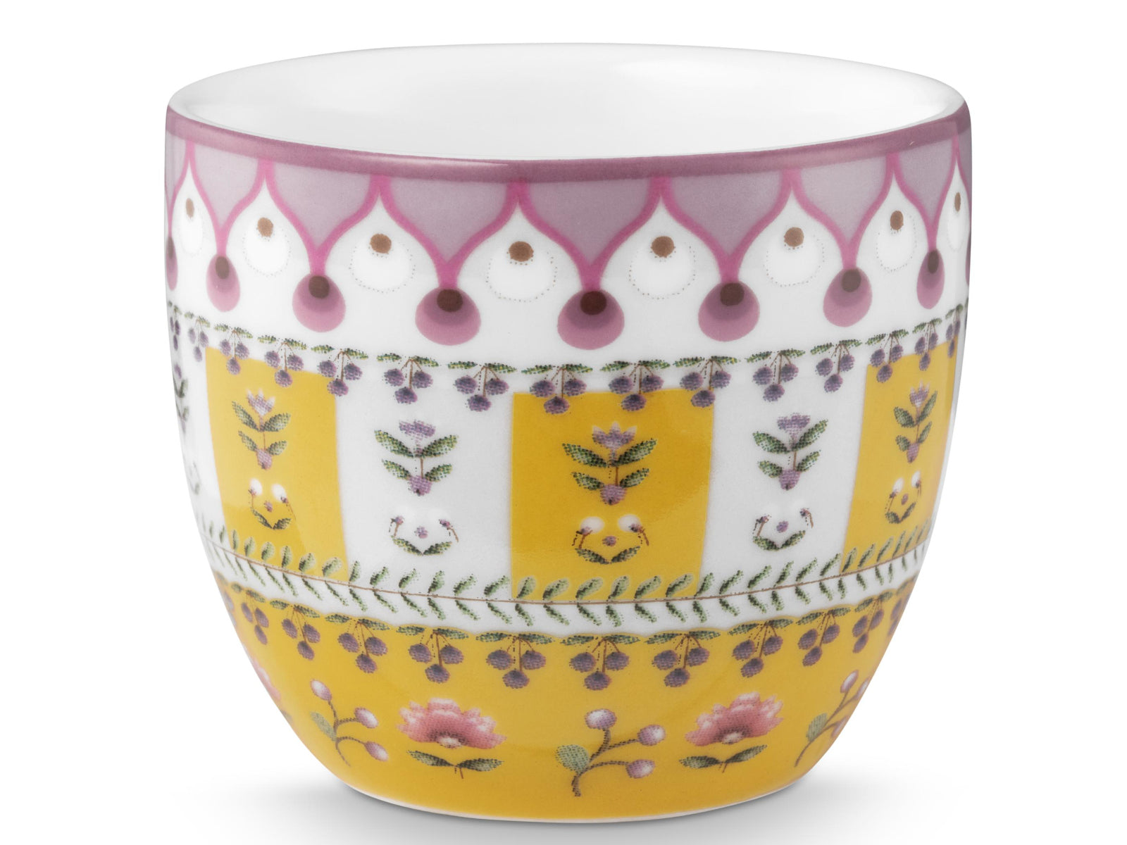 PIP STUDIO Lily&Lotus Moon Delight Yellow Eierbecher 4cm Set4 - Produktbild 3