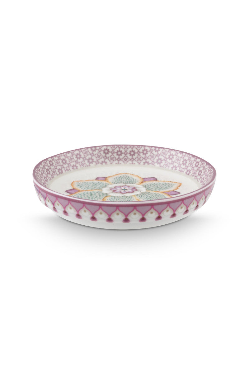 PIP STUDIO Lily&Lotus Teebeutelablage weiss/lila 9cm - Produktbild 2