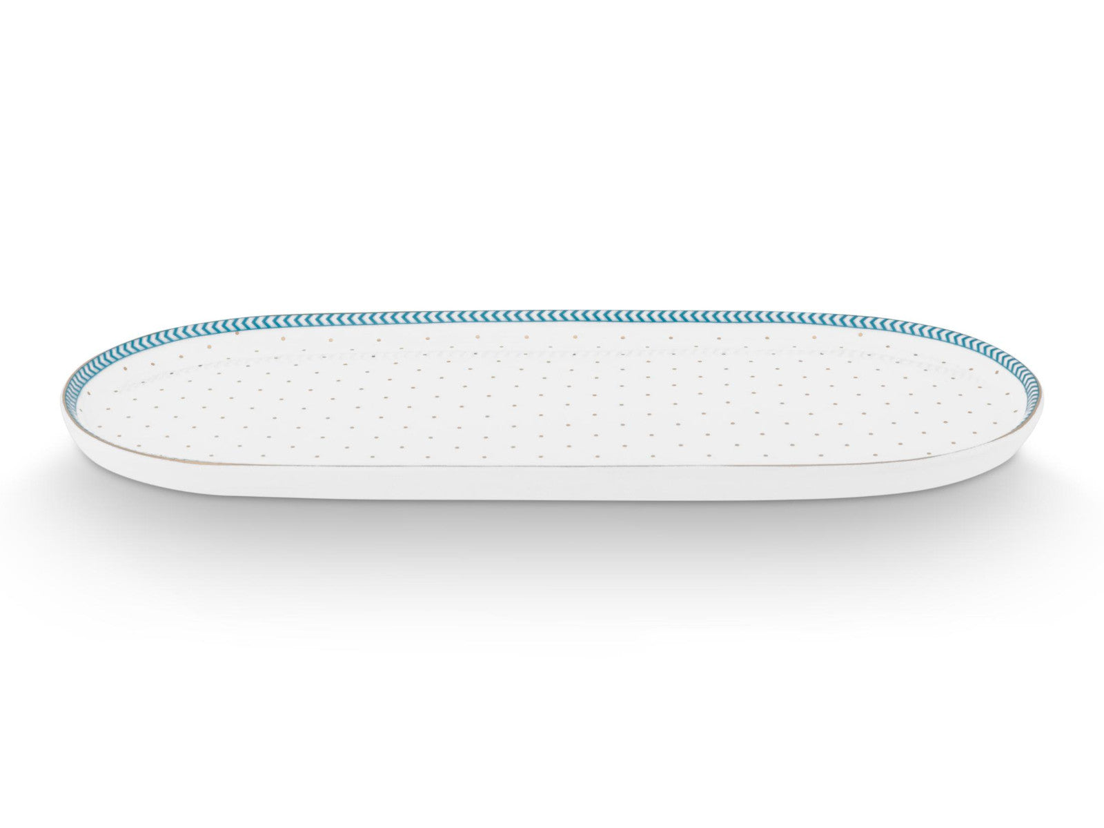 PIP STUDIO Jolie Dots Gold Milch- und Zuckertablett 25x12cm