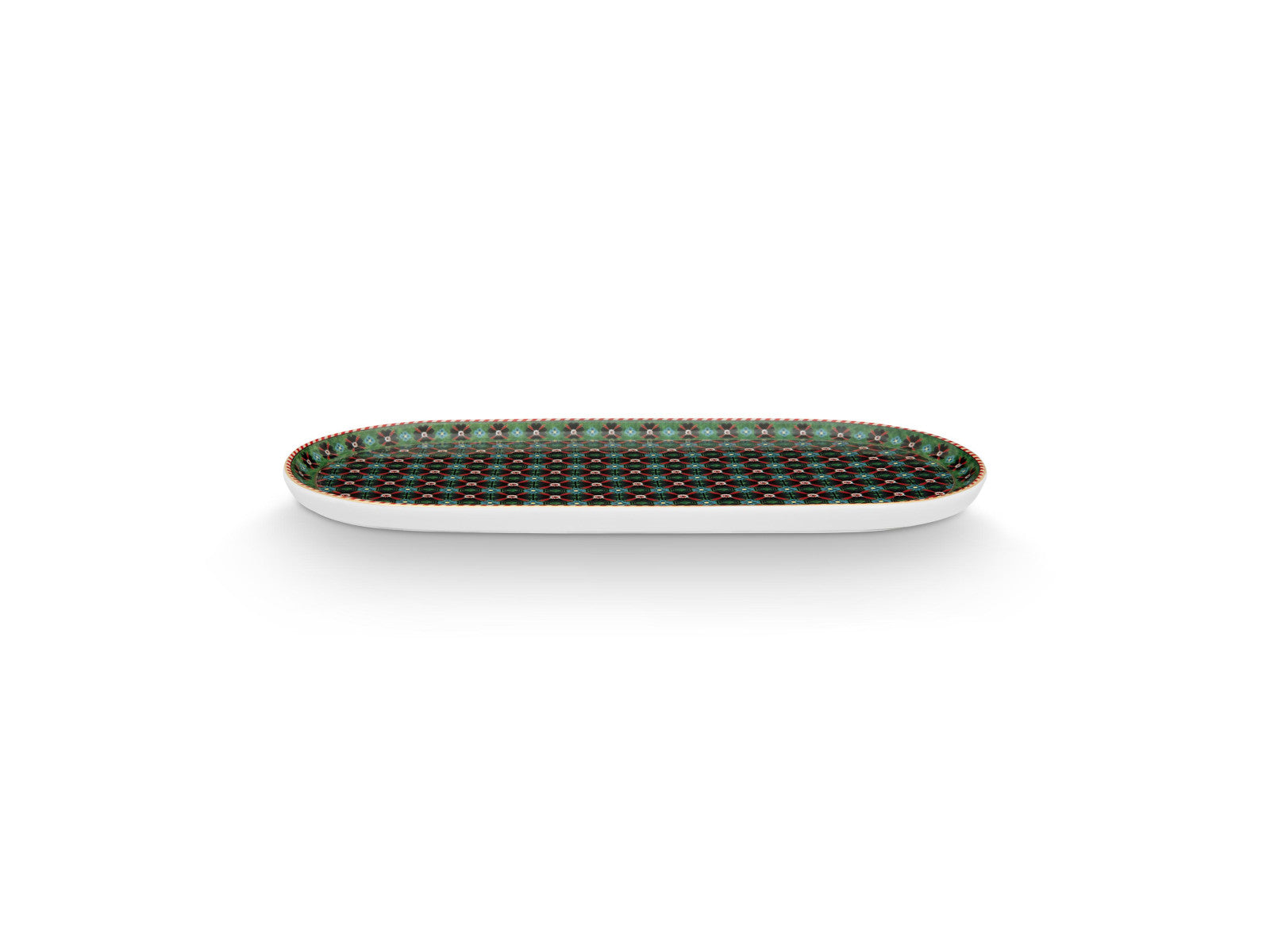 PIP STUDIO Berry Blues Milch- und Zuckertablett clover green 25x12cm - Produktbild 2