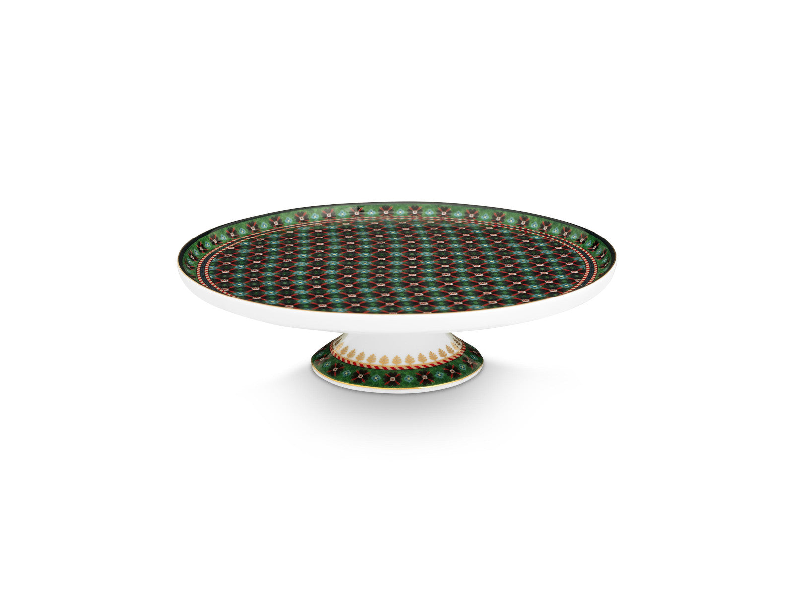 PIP STUDIO Berry Blues Tortenplatte klein clover green 21cm