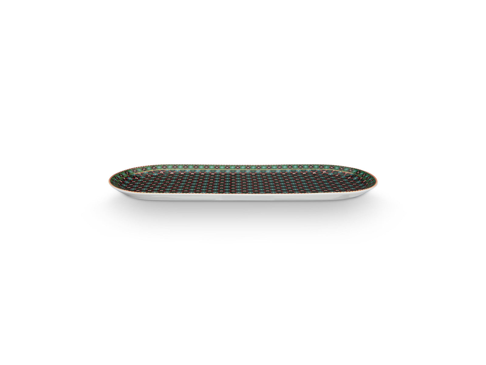 PIP STUDIO Berry Blues Kuchenplatte clover green 33x15,5cm - Produktbild 2
