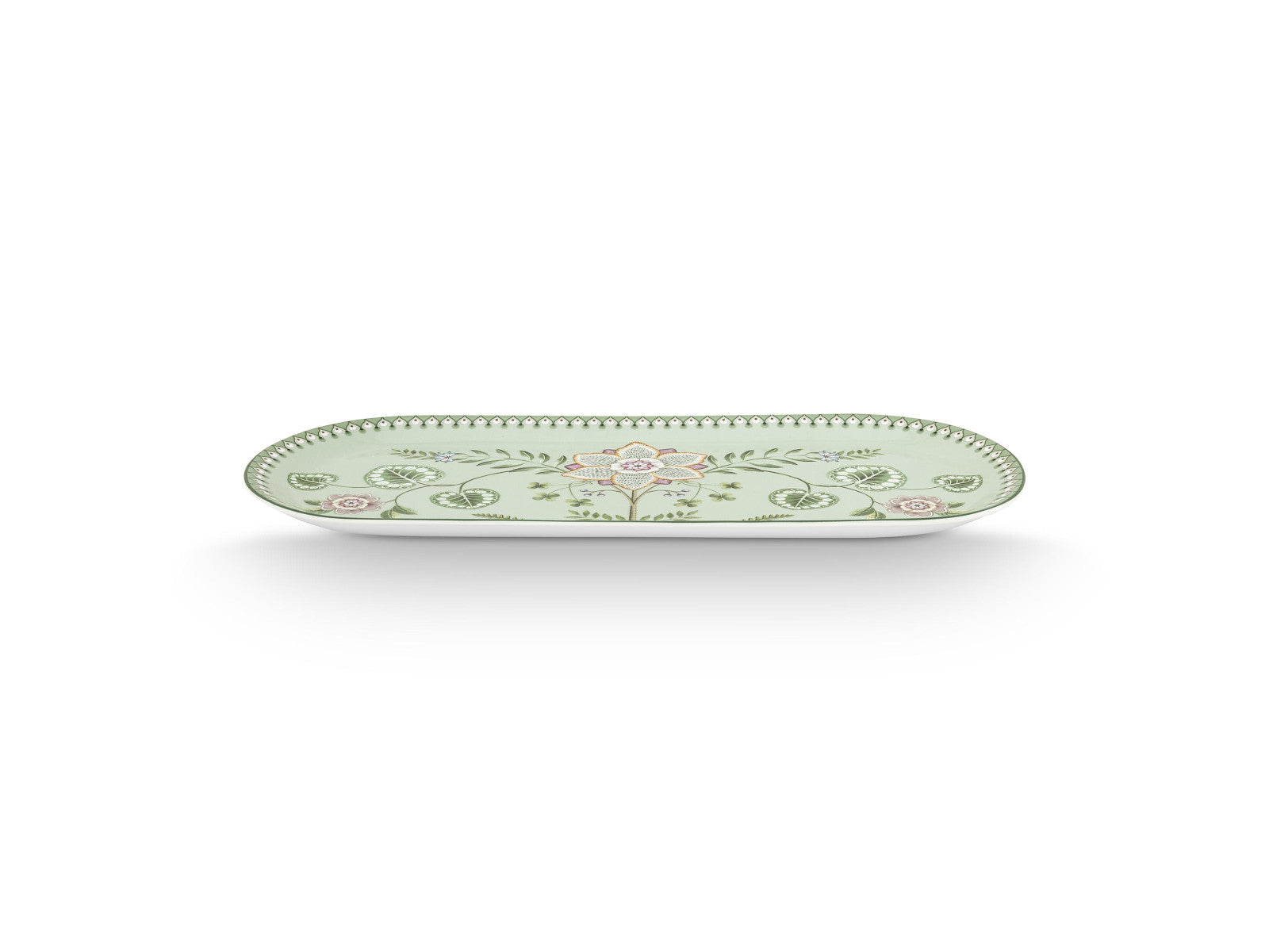 PIP STUDIO Lily&Lotus Light Green Kuchenplatte 33,3x15,5cm - Produktbild 2