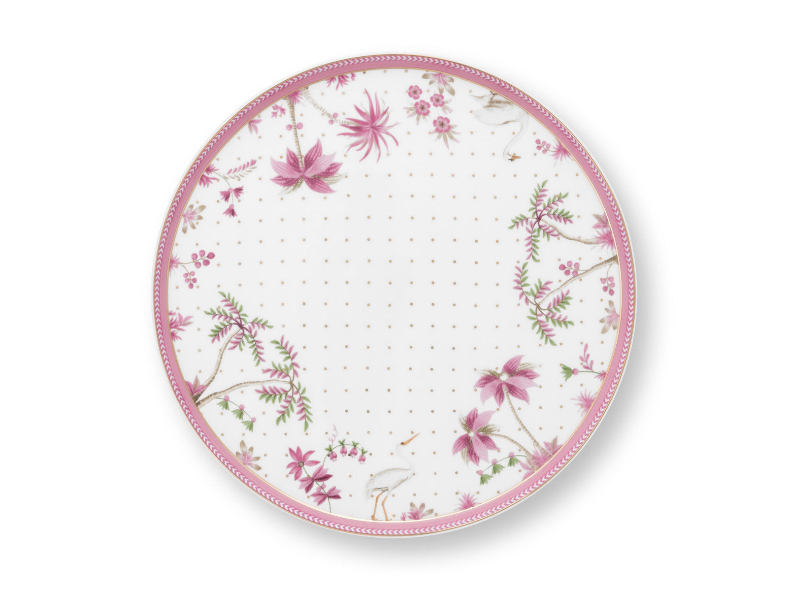 PIP STUDIO Jolie Dots Gold Pink Kuchenplatte 21cm - Produktbild 2