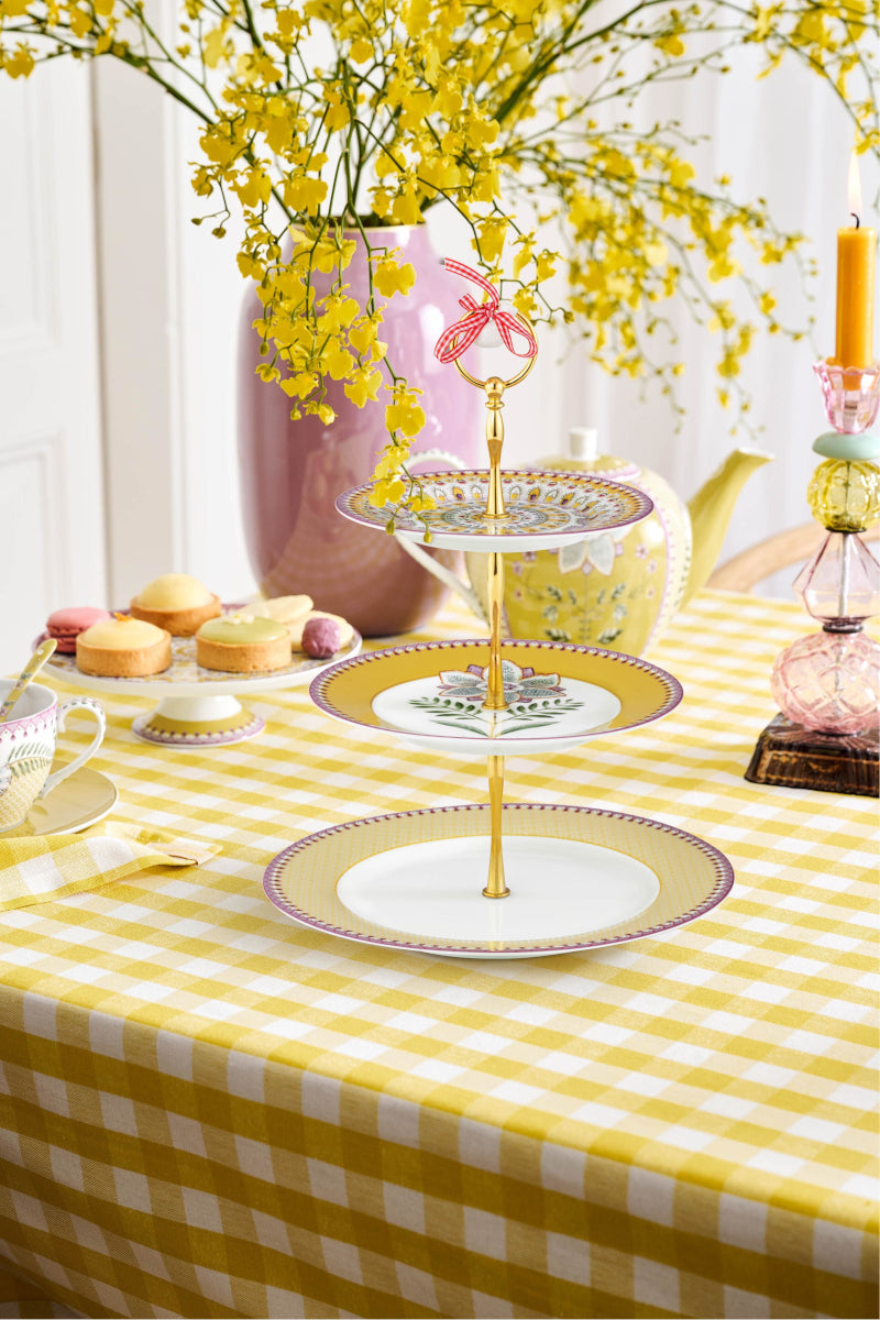 PIP STUDIO Lily&Lotus Yellow Etagere 3tlg - Produktbild 9